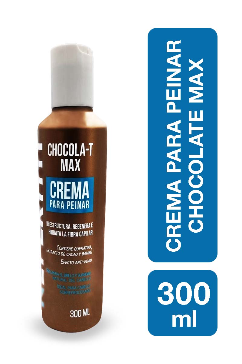 Crema para Peinar Chocolate - Hidratación Profunda y Brillo Natural