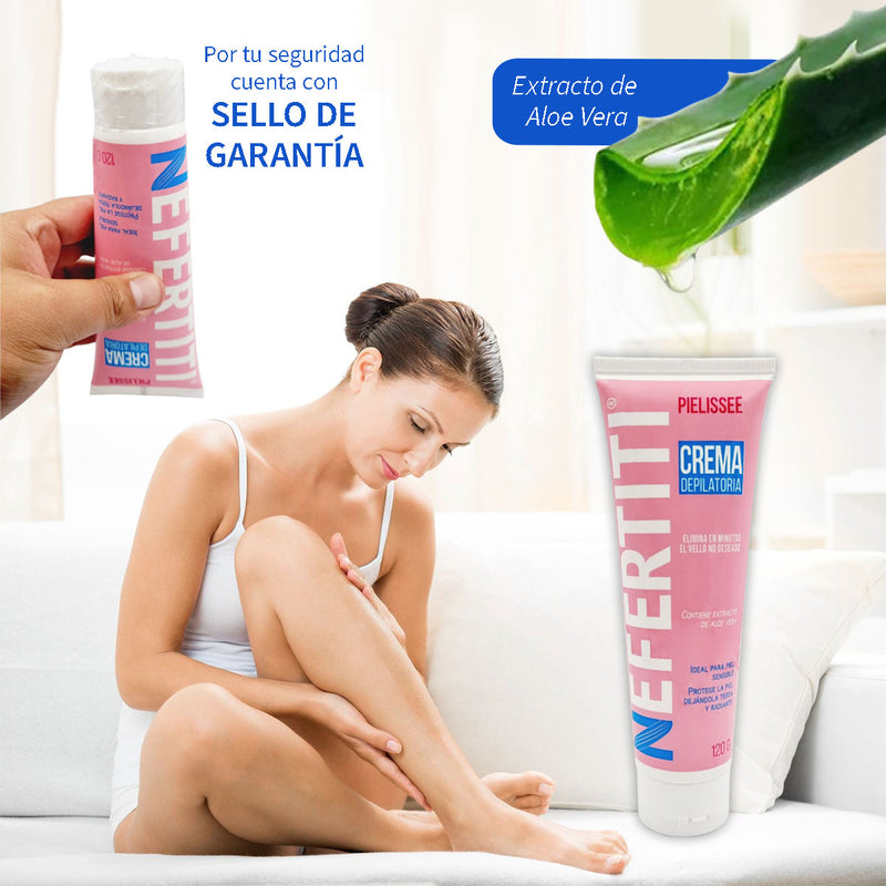 Crema Depiladora Hombre y Mujer - Ideal para Piernas, Brazos y Área Bikini