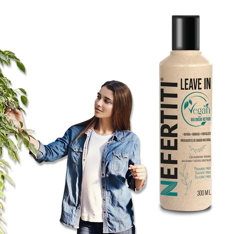 Leave-In Vegan - Hidratación y Protección para Cabello Natural