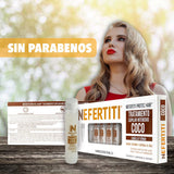 Ampolletas de Coco - Reparación y Control Anti Frizz para Cabello