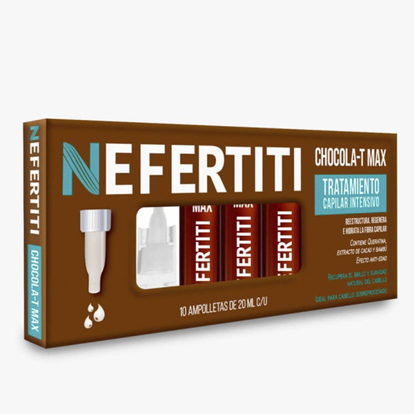 Ampolletas Para Cabello Dañado O Maltratado Nefertiti 10 pzas