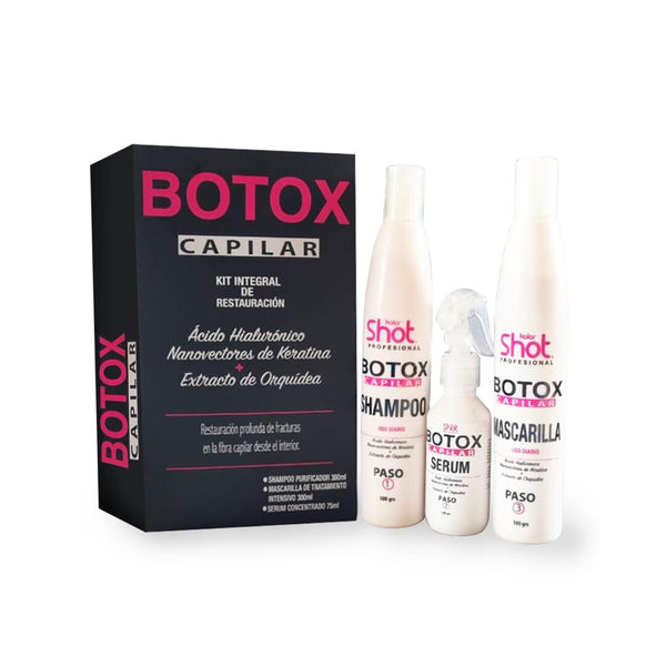 Kit Botox Capilar Con Keratina Para Cabello Sumamente Dañado