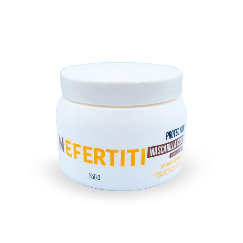 Mascarilla Para Cabello Teñido Coco, Keratina Nefertiti 360g